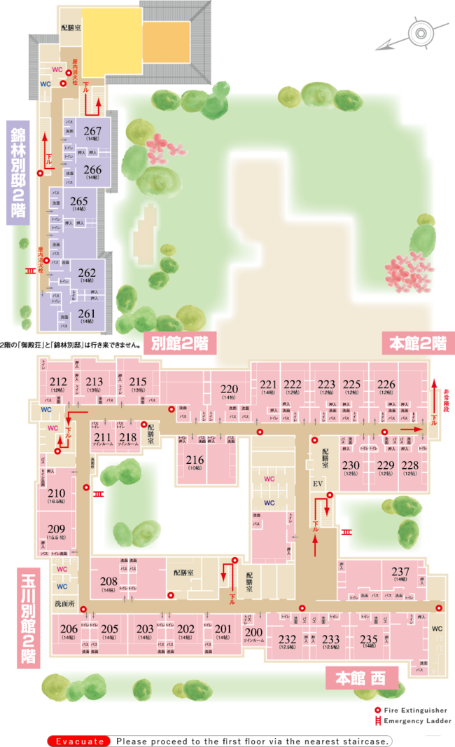 Second Floor Layout